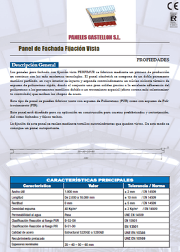 Imagen ficha técnica panel fachada